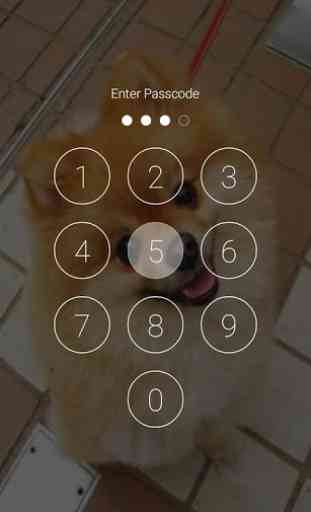 Puppy Dog Pattern Lock Screen Cute Puppy Passcode 2
