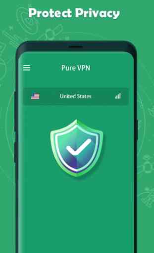 Pure VPN Proxy - Free Secure Fast Unblock VPN 4