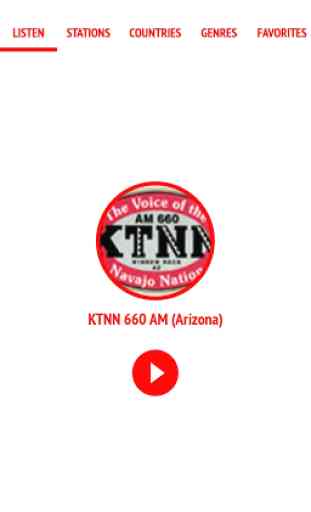 Radio Tuner KTNN 660 AM Radio 1