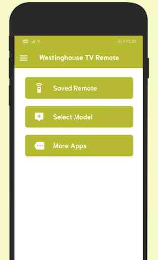 Remote For Westinghouse TV 2