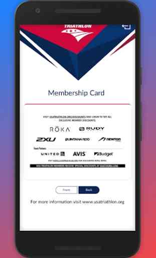 USAT Membership Card 4