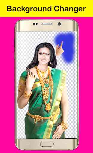 Women Saree Photo Suit : Traditional Saree Suit 1
