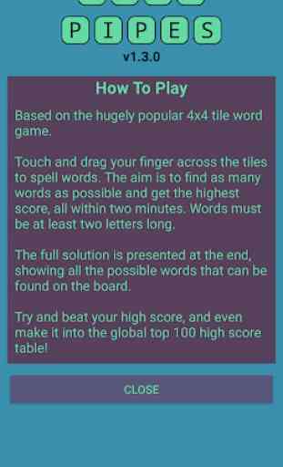 Word Pipes: Pure Word Game Experience 3