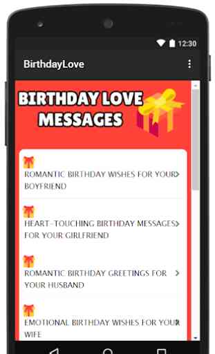 Birthday Love Messages 2