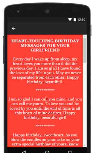 Birthday Love Messages 3