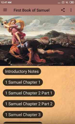 BOOK OF 1 SAMUEL - BIBLE STUDY 1