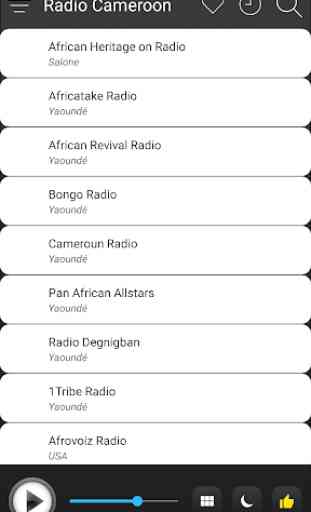 Cameroon Radio Stations Online - Cameroon FM AM 3