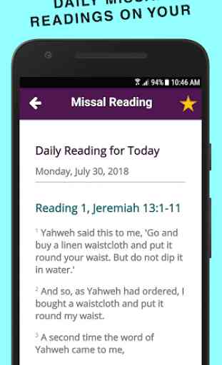 Catholic Daily Missal Readings (Free App) 3