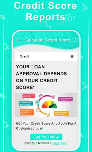 Credit Score Report : check loan credit score 3