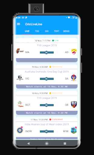 Cricket Live Line - Fast Live Score, News and Chat 1