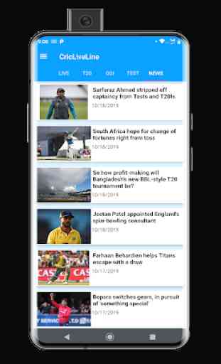 Cricket Live Line - Fast Live Score, News and Chat 3