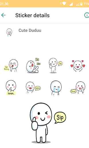 Cute Duduu Stickers 2