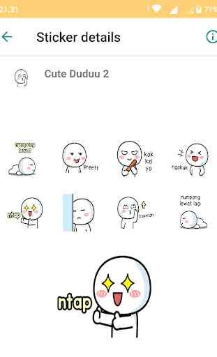 Cute Duduu Stickers 3