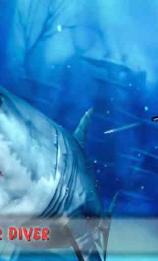 Deep Sea Predator Attack- Diver vs Shark Games 1