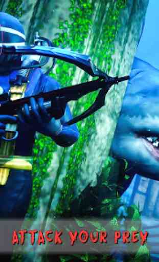 Deep Sea Predator Attack- Diver vs Shark Games 3