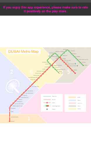 Dubai Metro Map 4