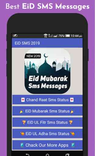 Eid Mubarak Sms Messages Status 2020 2