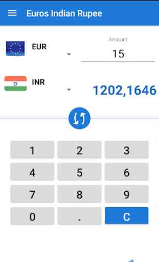 Euro to Indian Rupee / EUR to INR Converter 1