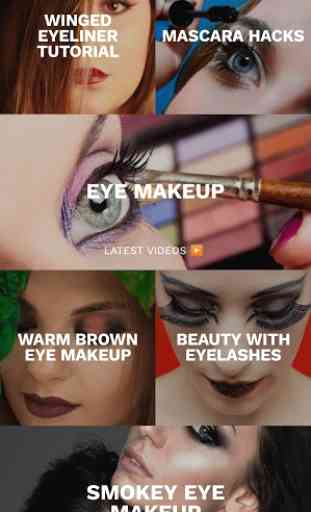 Eye makeup tutorials: step by step free 2