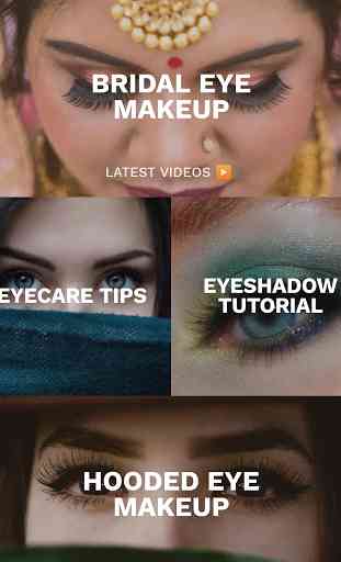 Eye makeup tutorials: step by step free 3