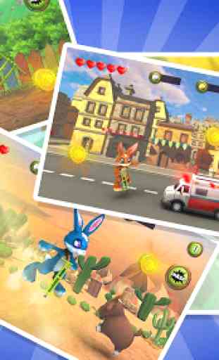 Jumping Bunny Survival Escape: Bunny Rabbit Games 2