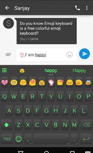 Magic Black Emoji Keyboard 3