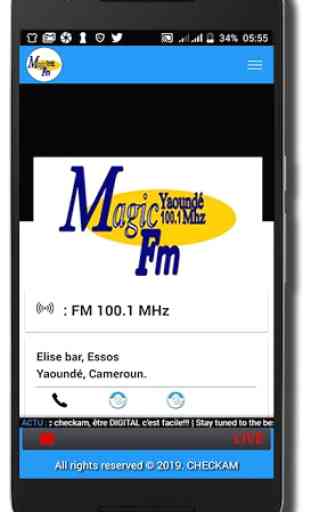 Magic FM Yaounde, Cameroon 1