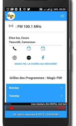 Magic FM Yaounde, Cameroon 3