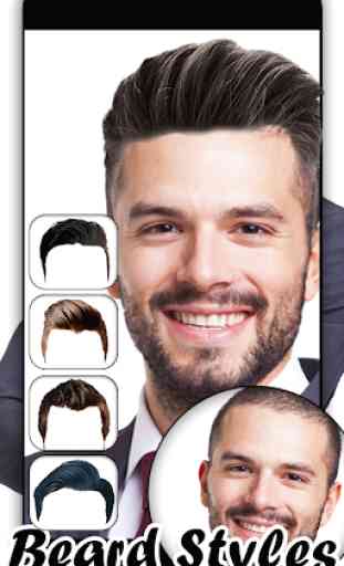 Man HairStyle and Beard Photo Editor 4