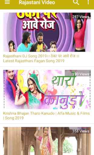New Rajasthani Video Songs 1