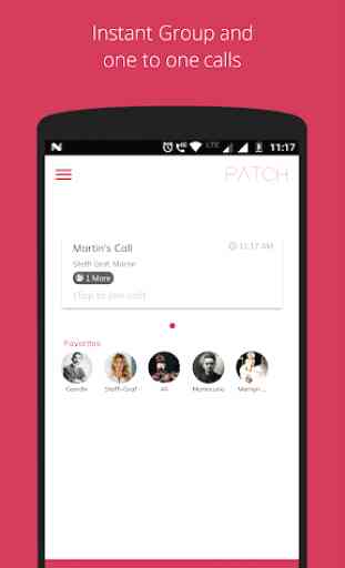 Patch  - Easy, Fast & Secure Group Calls 1
