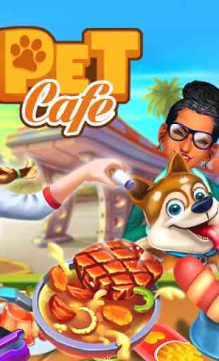 Pet Cafe - Animal Restaurant Crazy Cooking Games 1