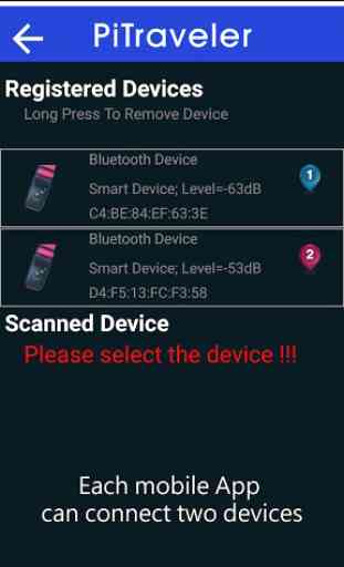 PiTraveler K200 TSA Bluetooth Smart Baggage Belt 4