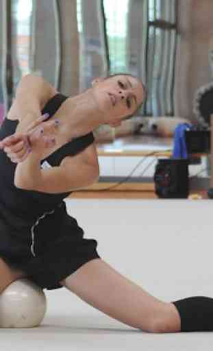 Rhythmic gymnastics course with music 2