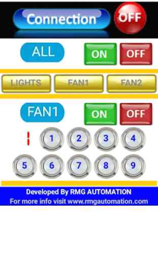 RMG Bluetooth Smart Switch for ON/OFF control 3
