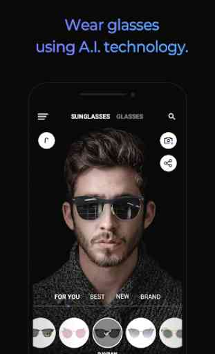 rounz - Wear glasses using AI 4