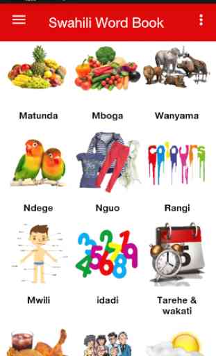 Swahili Word Book & Dictionary 1