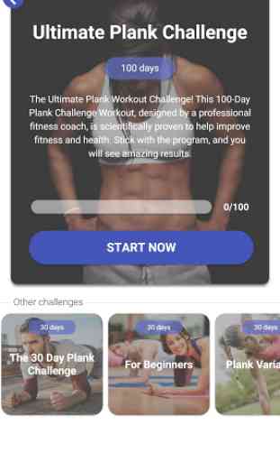 The Plank Challenge - 30 Day Workout Plan 4