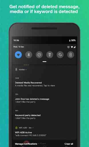 WARM - Recover deleted messages & status saver 2