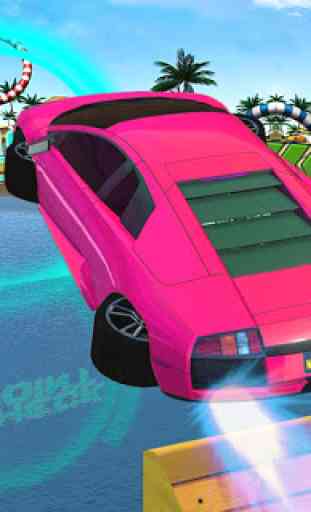 Water Car Stunt Racing 2019: 3D Cars Stunt Games 1