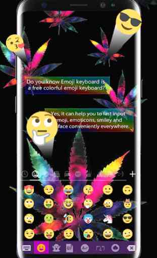 Weed Rasta Keyboard for Android GO 2