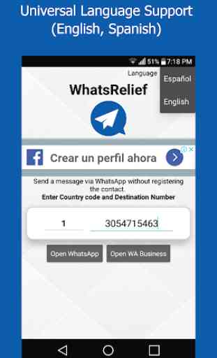 WhatsRelief - Send Messages Whatsapp & WA Business 4