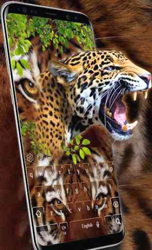 Wild Cheetah Keyboards Theme 1