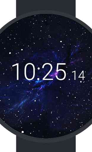 Animated Starfield Watch Face 3