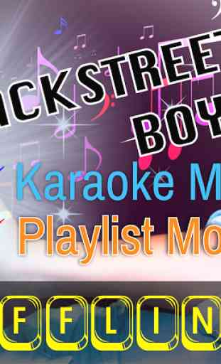 Backstreet Boys all songs offline: Karaoke - Song 1
