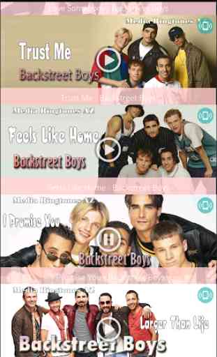 Backstreet Boys Best Ringtones 3