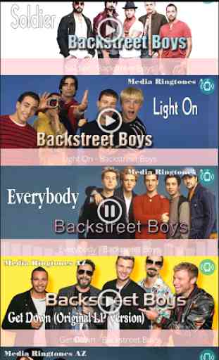 Backstreet Boys Best Ringtones 4