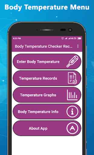 Body Temperature Checker Records 1