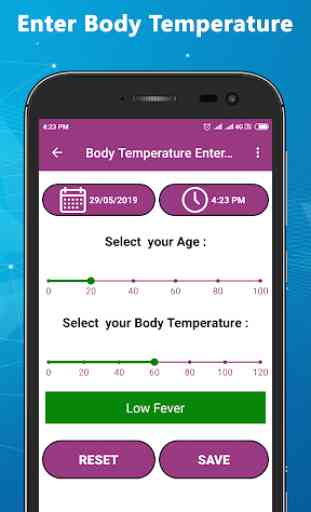 Body Temperature Checker Records 2