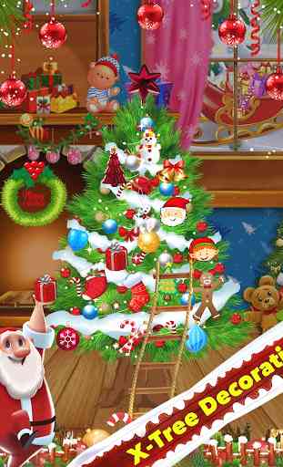Christmas Santa, Snowman Dressup And Decoration 4
